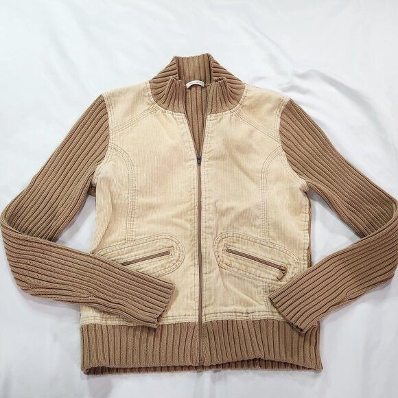 Halogen Knit Corduroy Zip Jacket Medium
Lot L - Picture 2 of 7